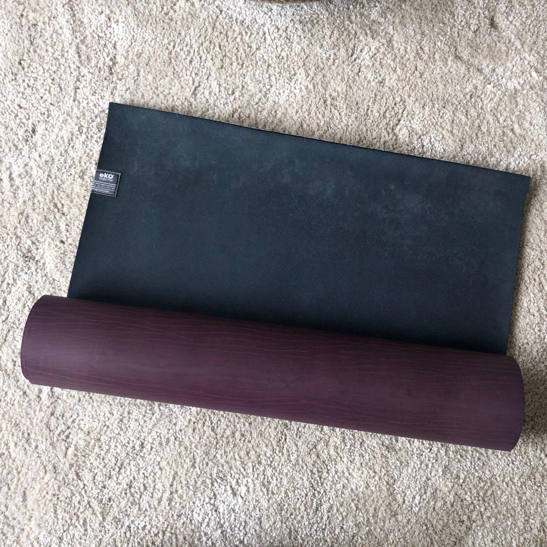 manduka eKO パープル ヨガマット 標準サイズ　5mm