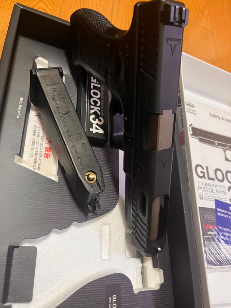 東京マルイ　グロック34　ガスブローバック　コンバットマスター仕様