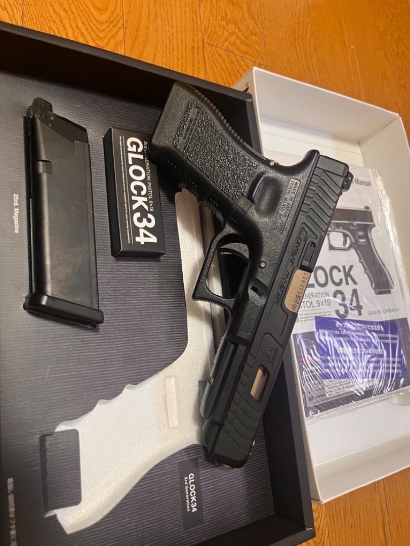 東京マルイ　グロック34　ガスブローバック　コンバットマスター仕様