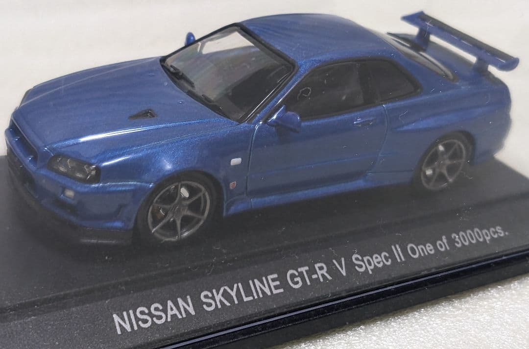 EBBRO 日産 SKYLINE GT-R（R34）Ｖ-spec Ⅱ 1/43