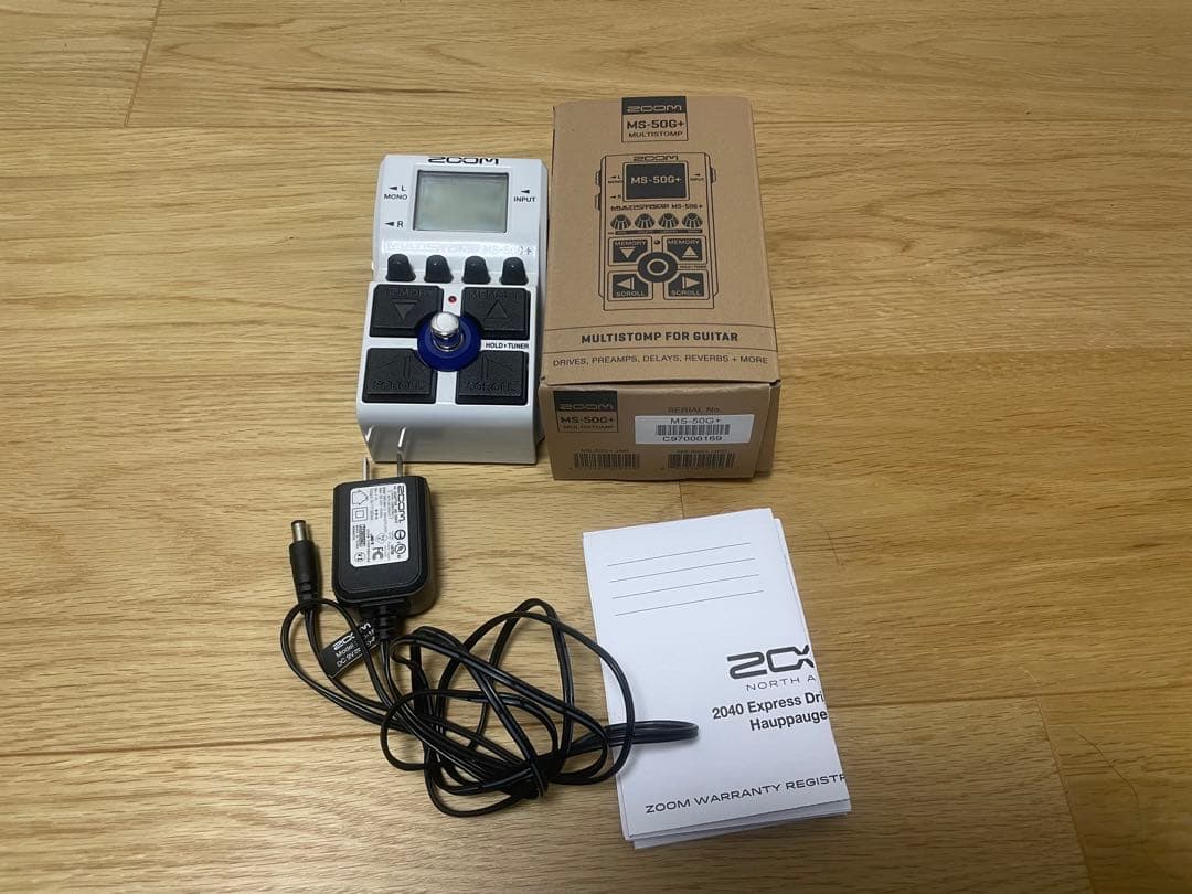 ZOOM MULTISTOMP MS-50G+ 3点セット