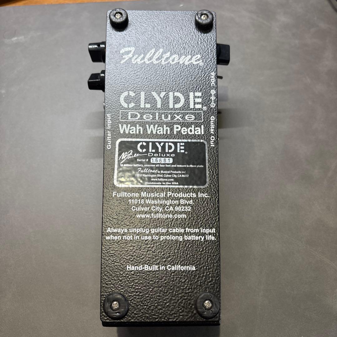 Fulltone Clyde Deluxe Wah フルトーン ワウペダル