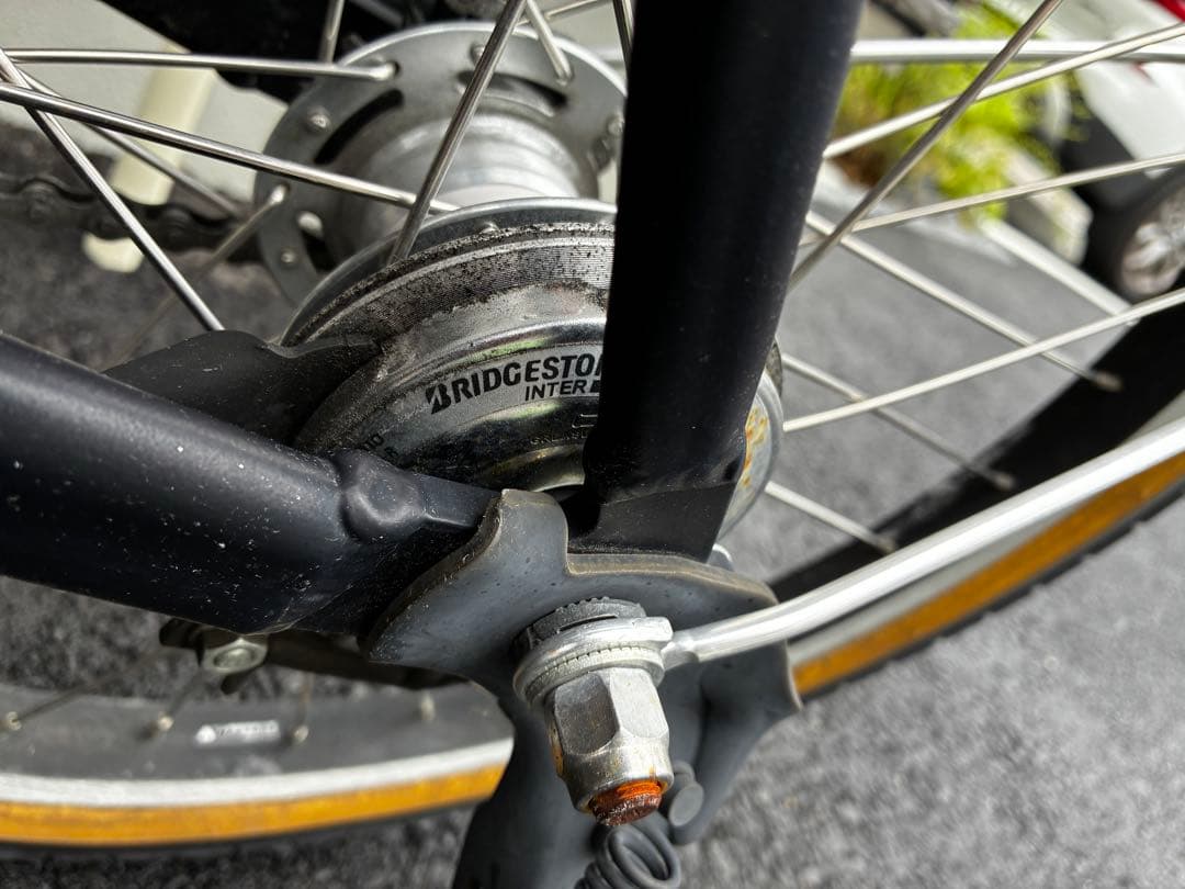 orange　YAMAHA PAS CITY C 電動アシスト自転車