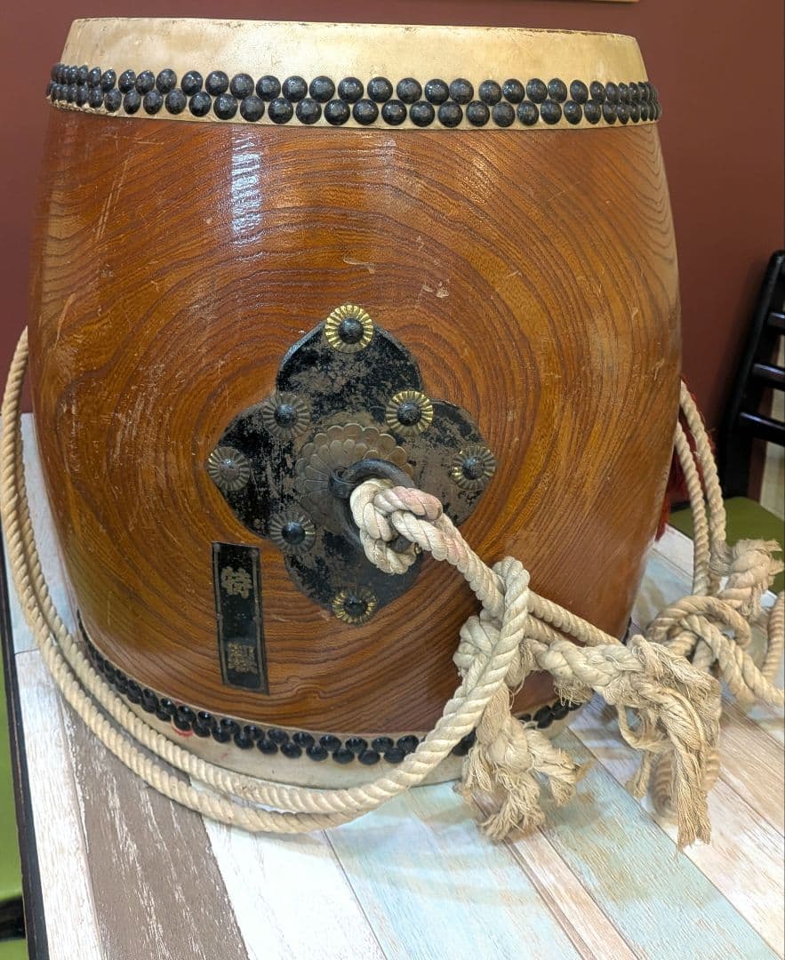 ★値下げ★【和太鼓 太鼓正 欅胴極上】36cm×42cm　※本日出品取り下げます