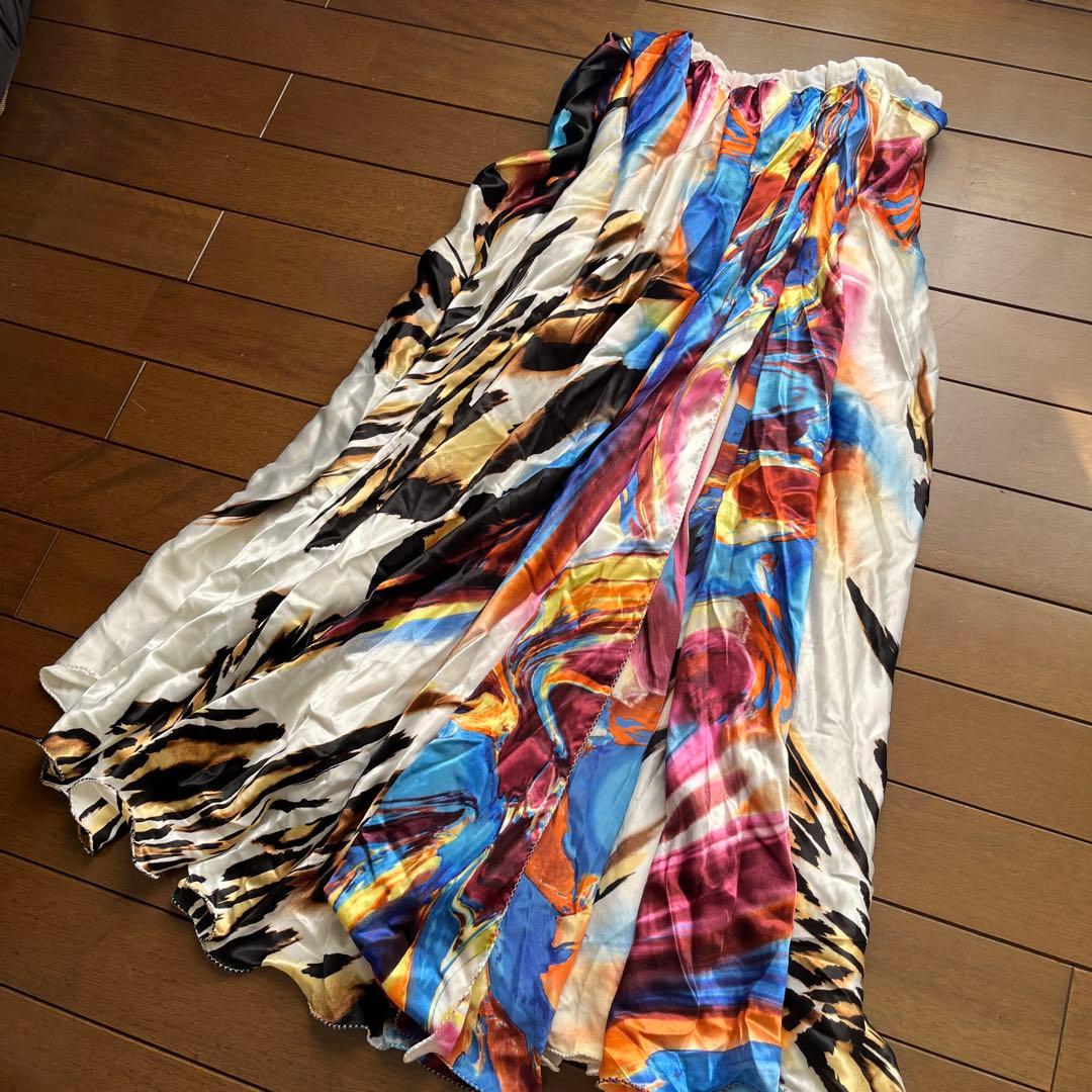 美品　トルコで購入　ベリーダンス　衣装スカート　ショー向け