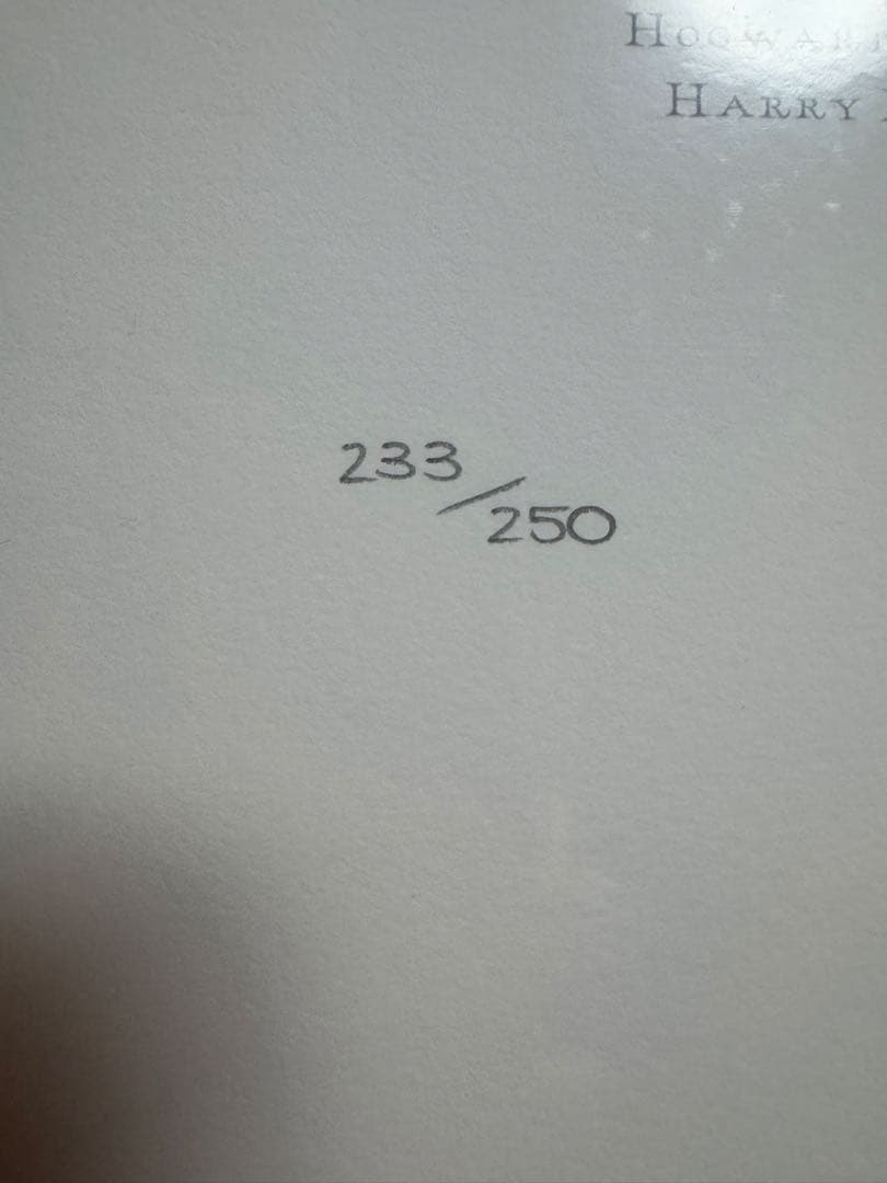 激レア！ミナリマ　アートプリント　ホグワーツ特急　チケット・マーク
