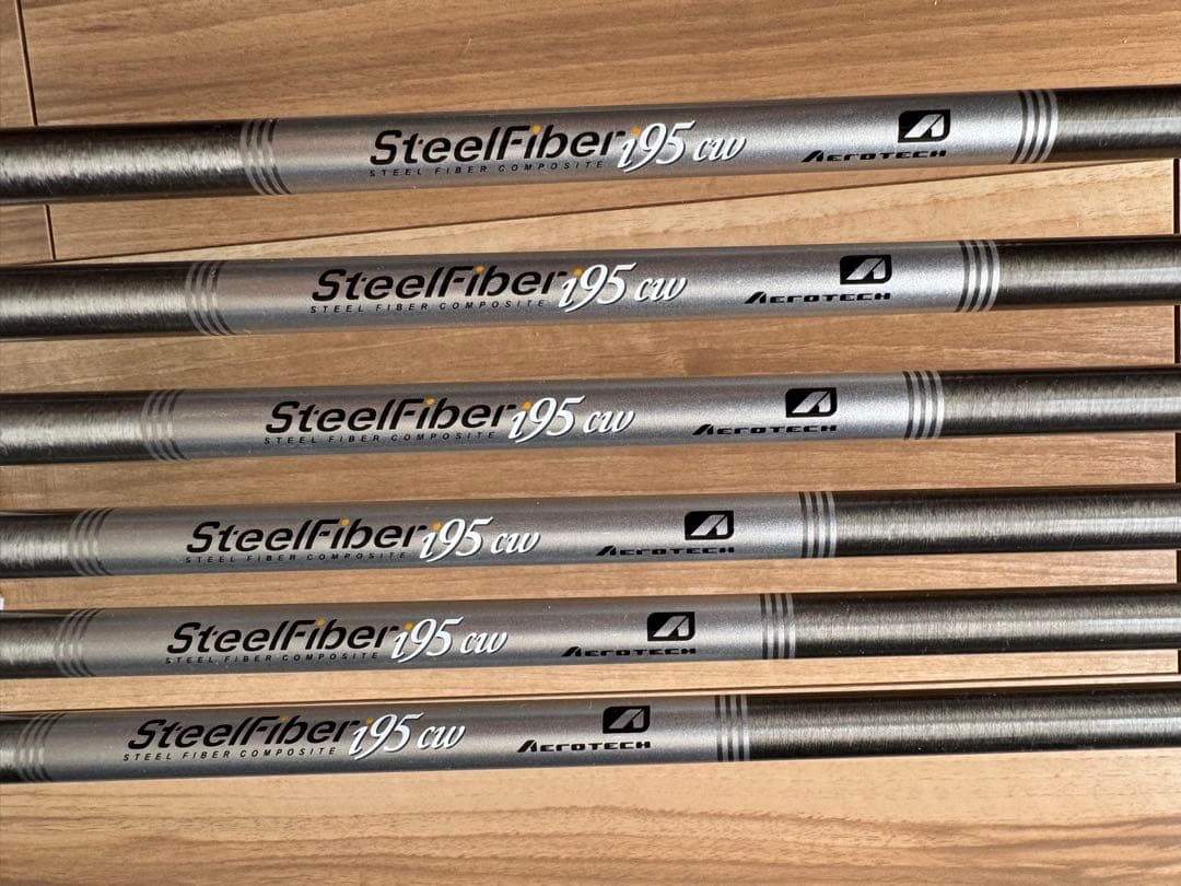 ブリヂストン241CB,258CBPアイアン6本スチールファイバーi95cw R