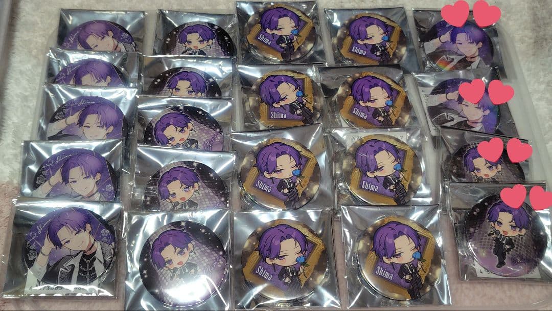 しまさか 2025年　缶バッジ