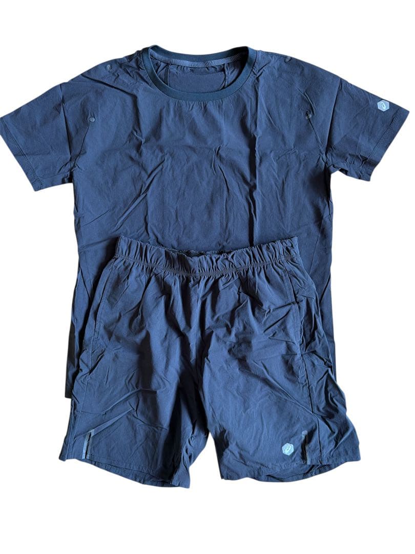 アシックスセットアップウェア　ブラック