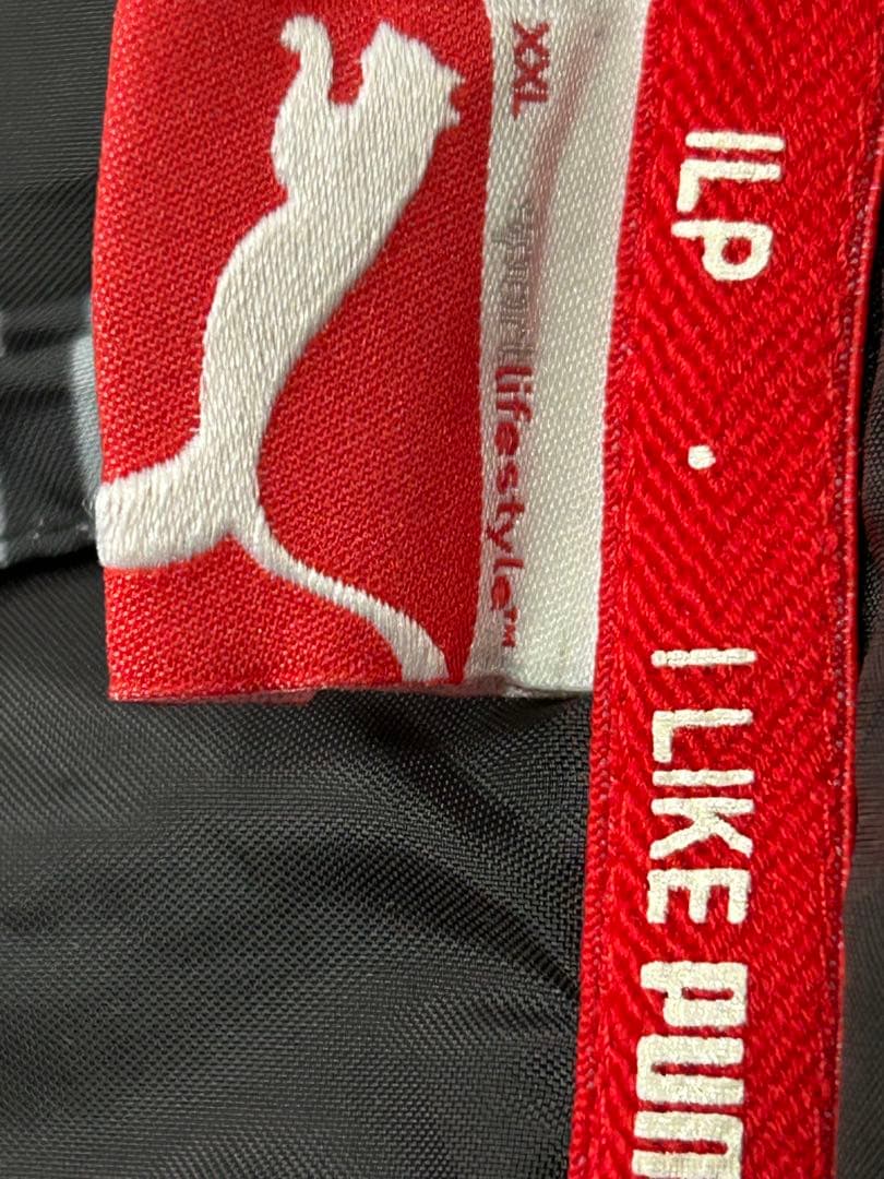 プーマ幾何学模様 フード付きダウン風ウェア タイムセール中