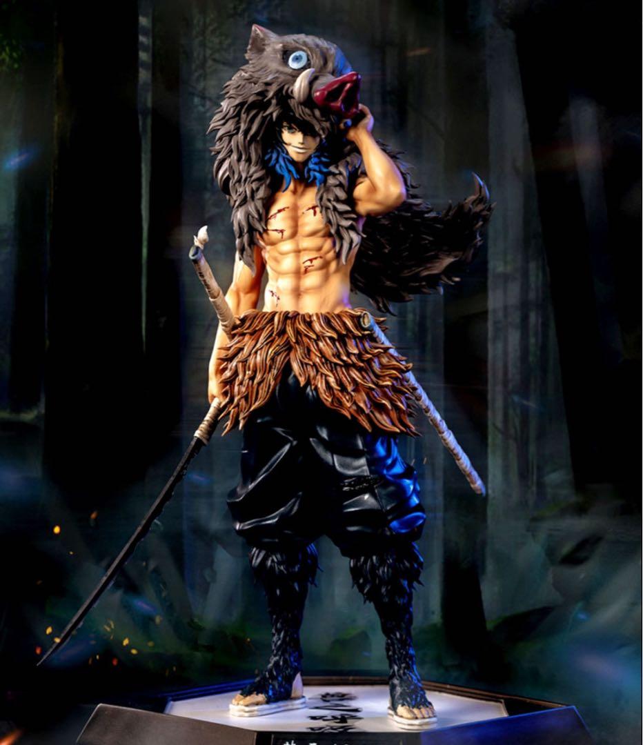 【鬼滅の刃】嘴平伊之助 ガレージキットフィギュア 完成品Damon slayer
