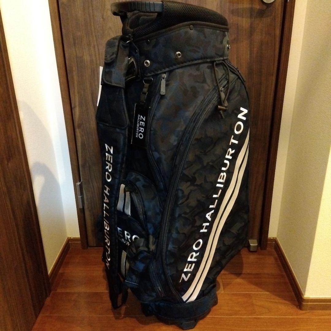 【超美品】ZERO HALLIBURTON キャディバッグ ネイビー