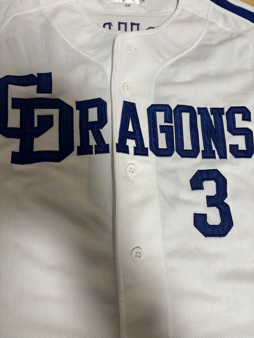 中日ドラゴンズ 立浪和義 ユニフォーム o xl