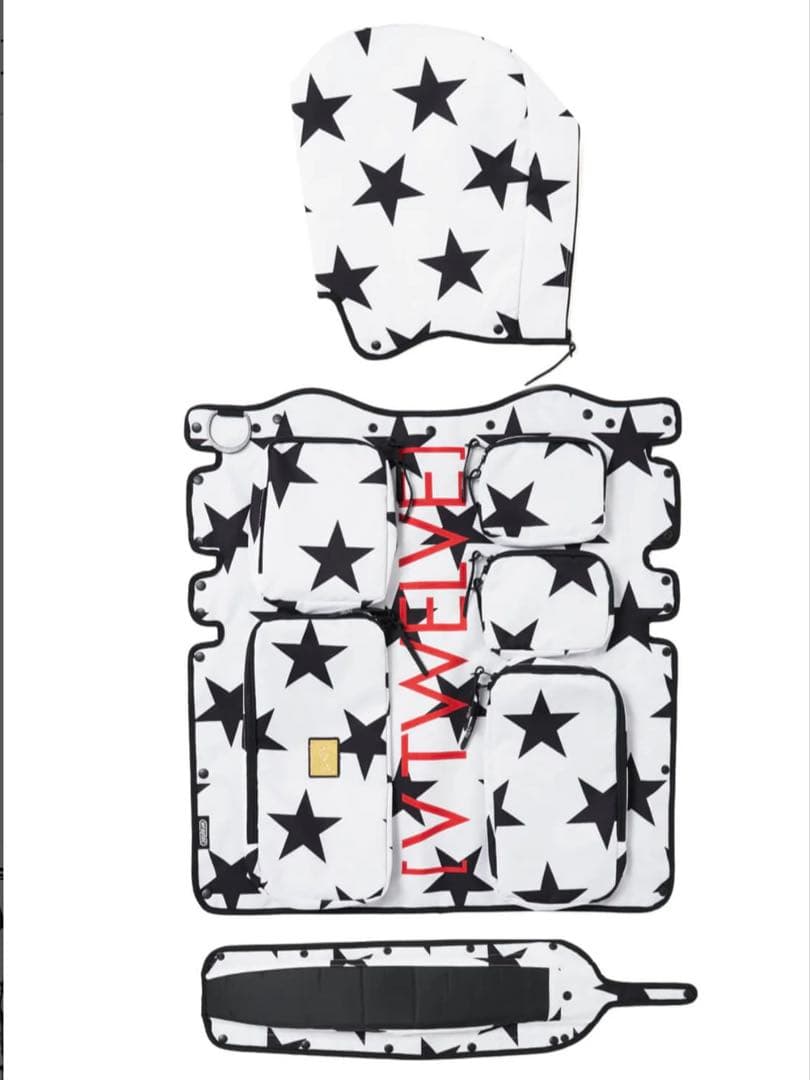 【R】　V12 GOLF　WHITE STARDUST キャディバッグ