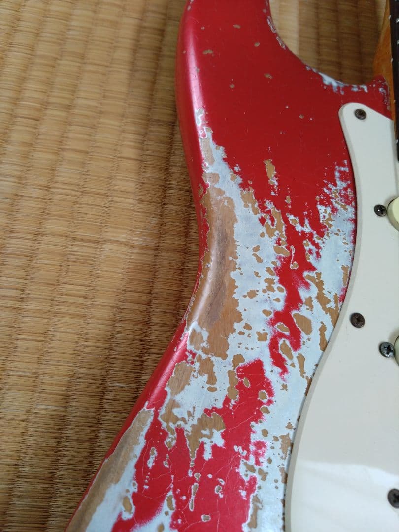 価格交渉ご自由に!ストラトキャスター　レリック　赤