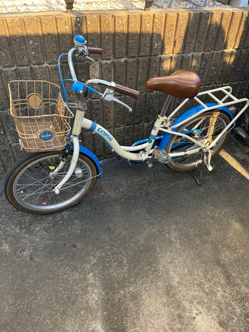 CYCLE 子供用自転車 ホワイト/ブルー