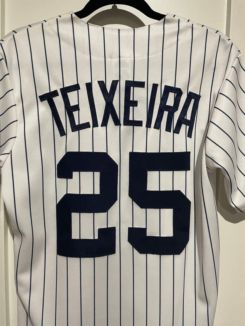 【希少・新品・未着用】MLB ヤンキース マーク・テシェイラ レプリカS