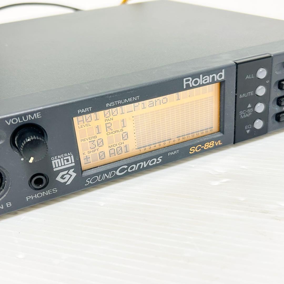 希少動作品 Roland MIDI音源モジュール SC-88VL ローランド