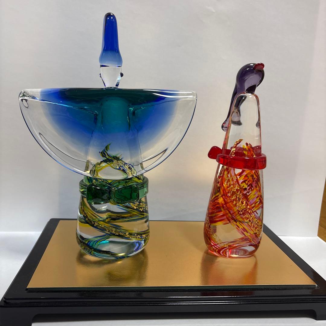 ⭐︎ガラス製　お雛様⭐︎