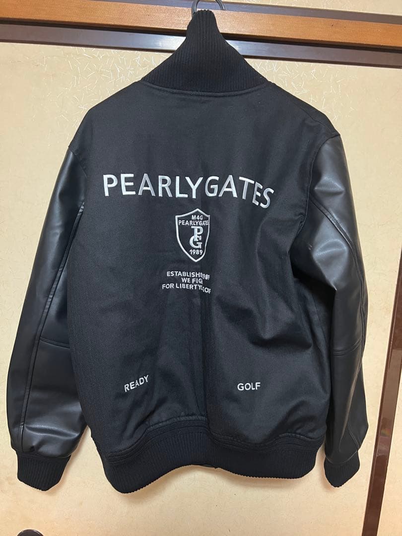 PEARLY GATES スタジャン ブラック