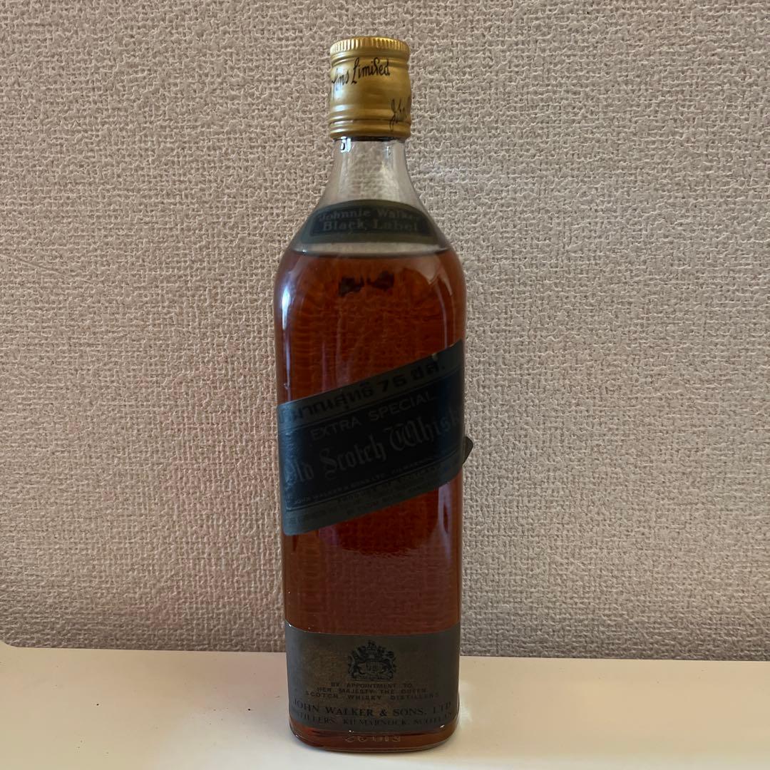 ジョニーウォーカーブラックラベル　700ml 古酒