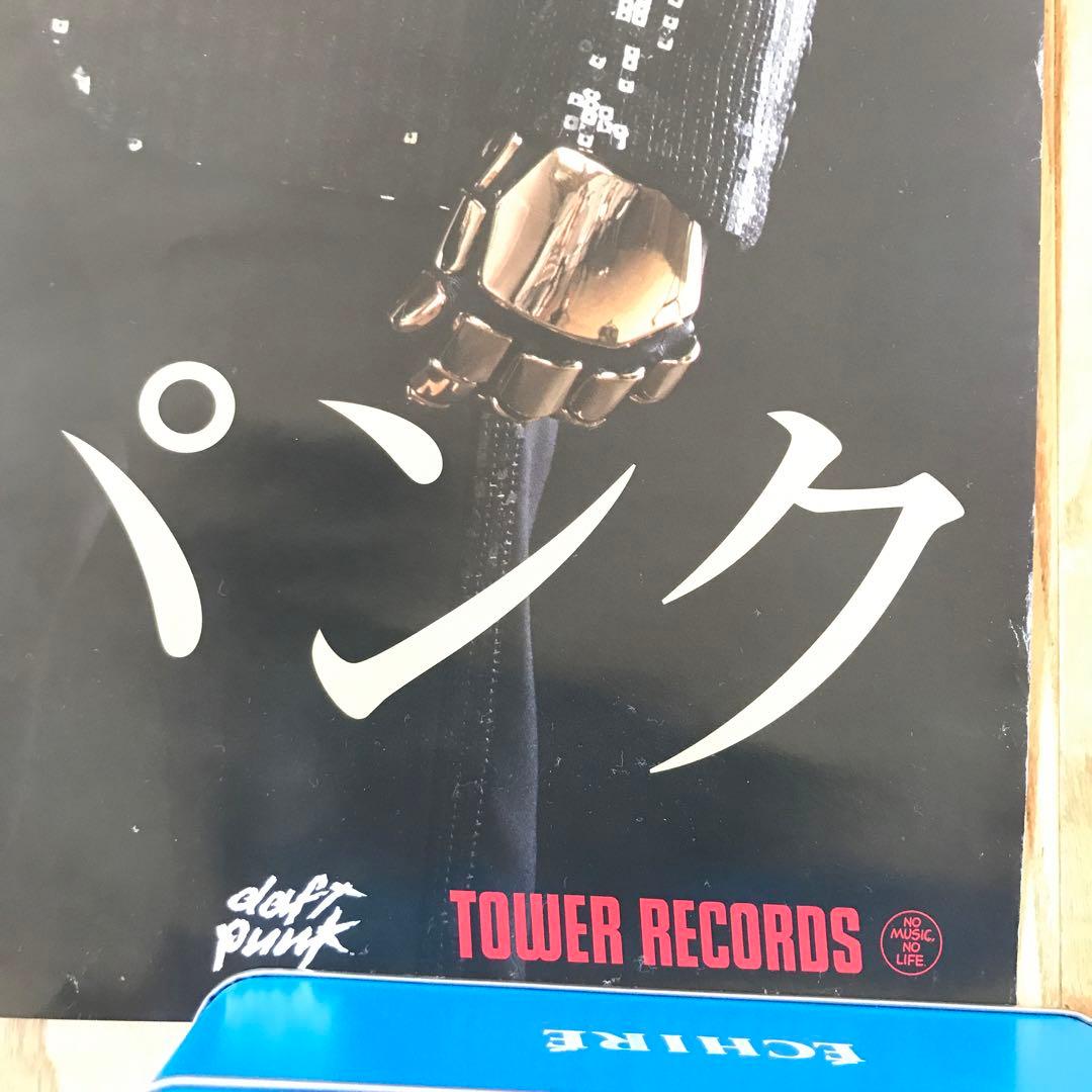 非売品レアポスターDAFT PUNKx TOWER RECORDS ダフトパンク