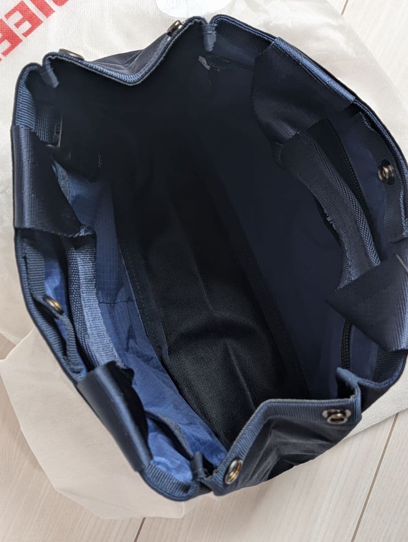 新品未使用★BRIEFING カートバッグ　トート　ネイビー　ブリーフィング