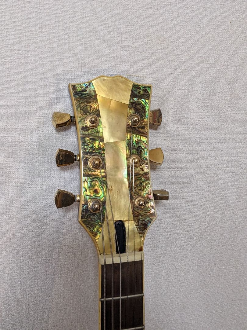 【希少品】 豪華インレイ レスポールタイプギター アントニオ工房