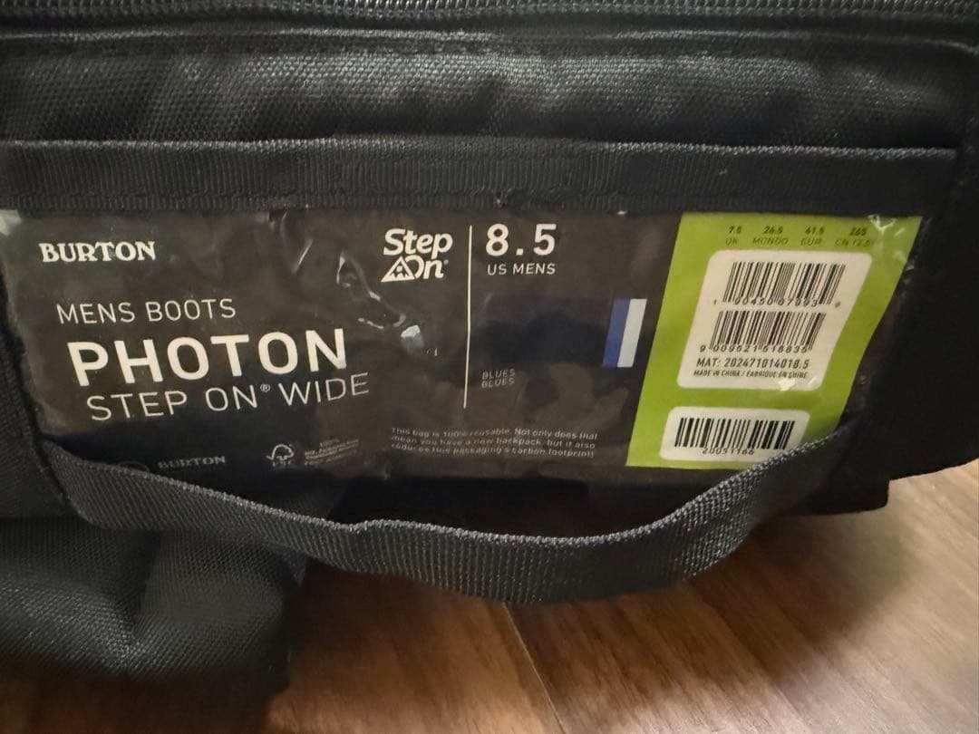 Burton Photon wide StepOn ブーツ8.5&バインMセット
