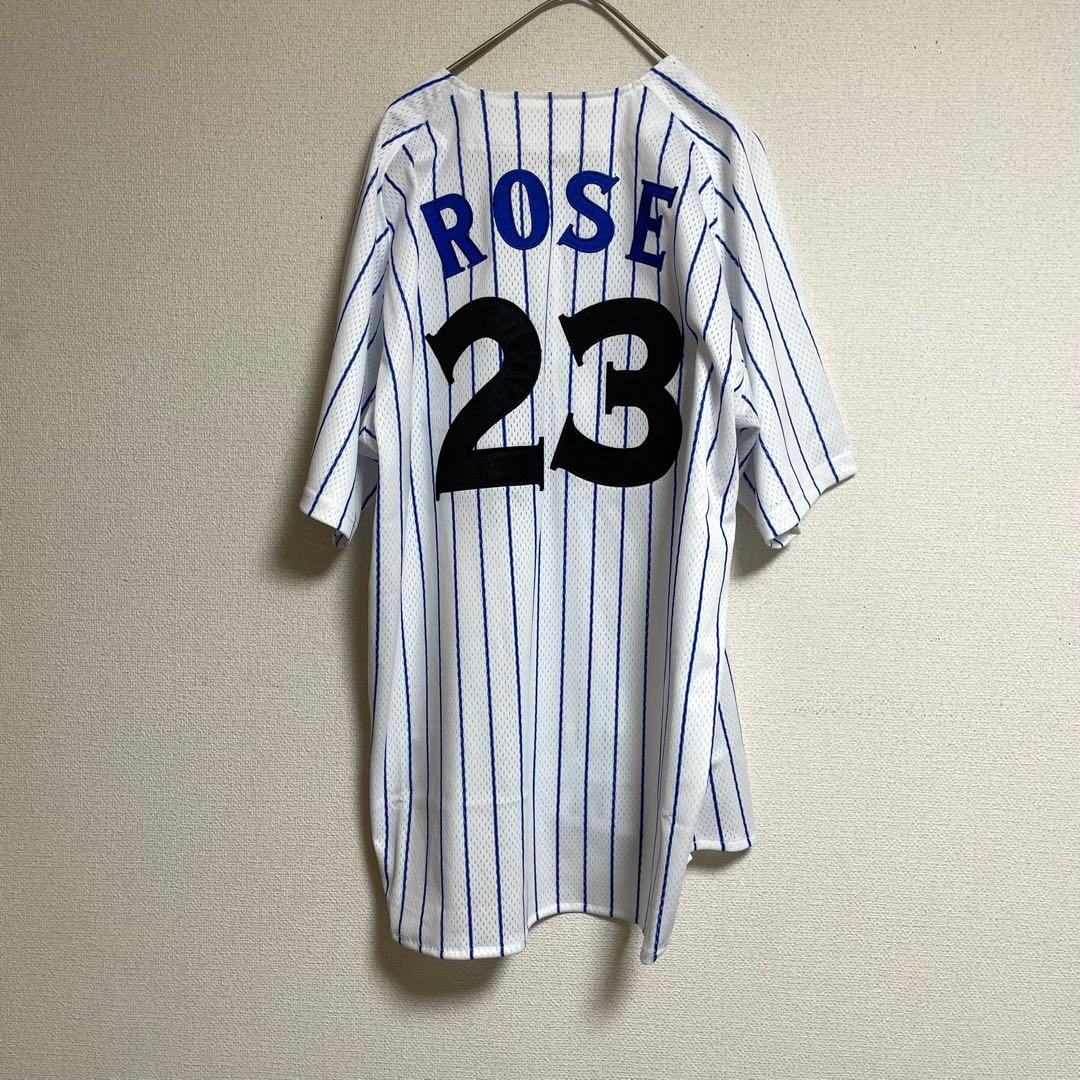 横浜ベイスターズ　ローズ　23 復刻レプリカユニフォーム　ホーム　刺繍　L