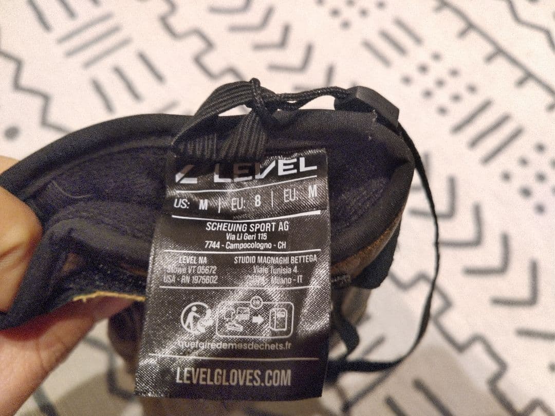 LEVEL レザー ミトン　メンズ
