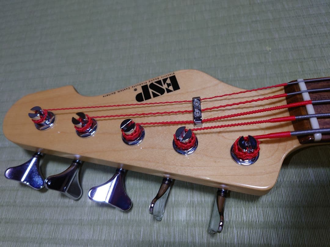 【jjj】ESP AP-SL5 5弦ベース ESP純正ソフトケース付き