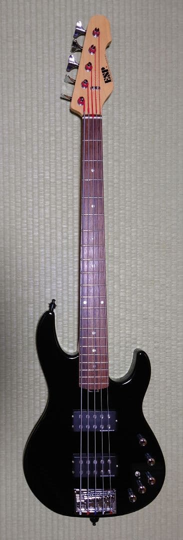 【jjj】ESP AP-SL5 5弦ベース ESP純正ソフトケース付き