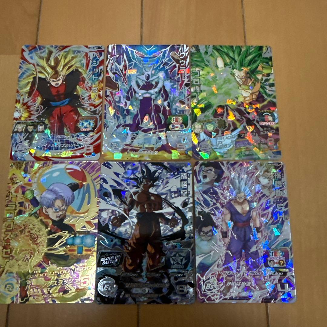 ドラゴンボールヒーローズ6枚セット