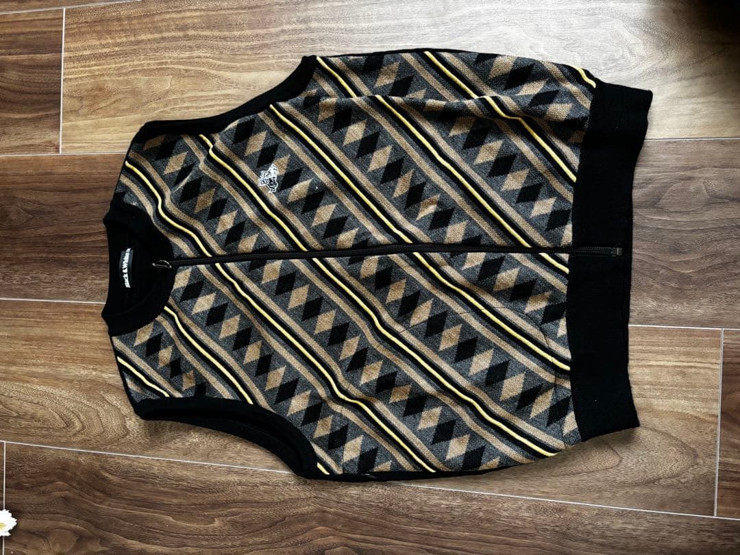 Black&White ゴルフウェア　ミトン　ミニポーチ