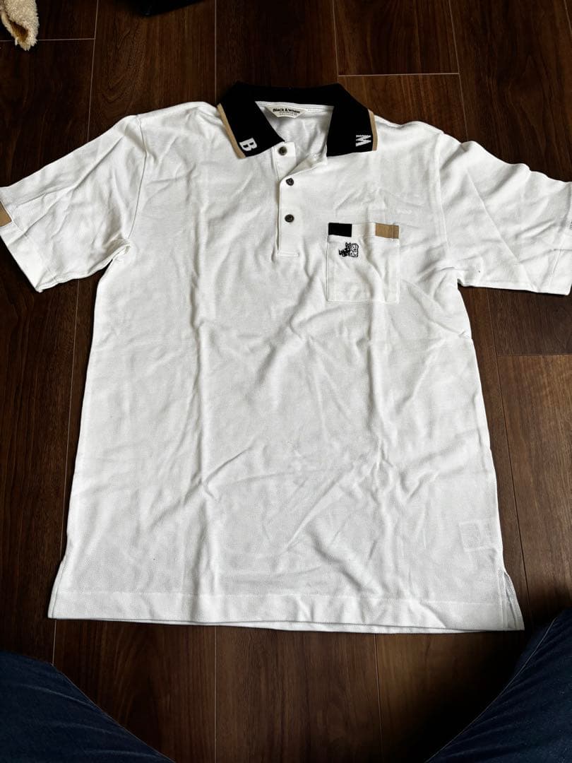 Black&White ゴルフウェア　ミトン　ミニポーチ