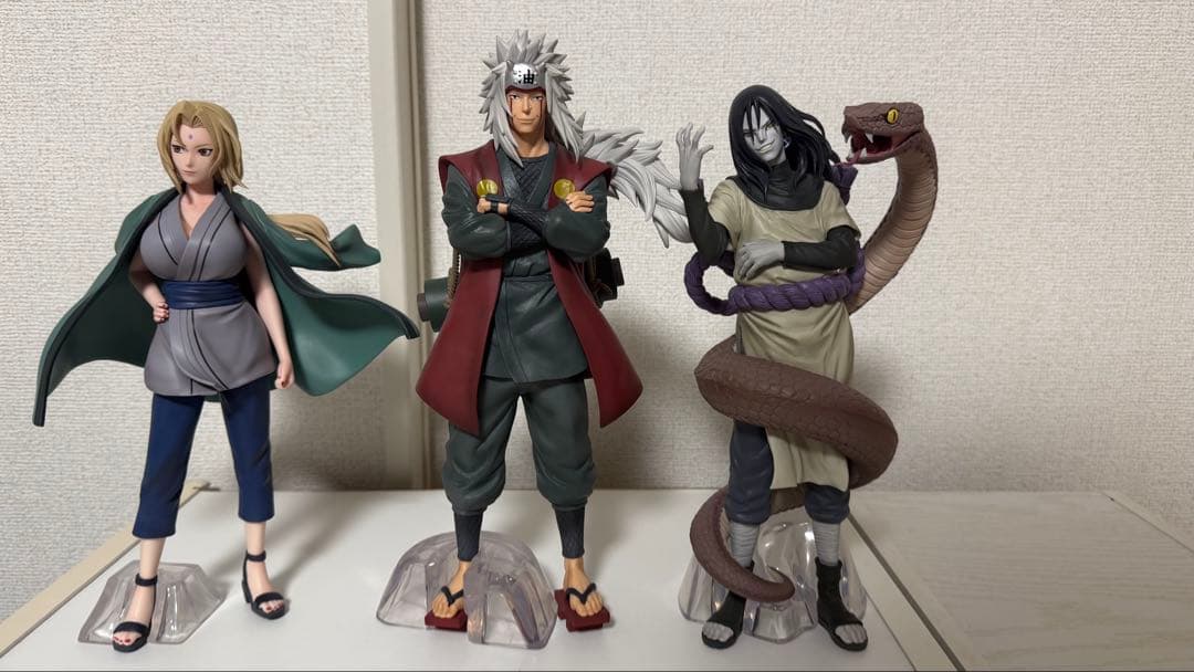 一番くじNARUTO 伝説の三忍 フィギュアセット