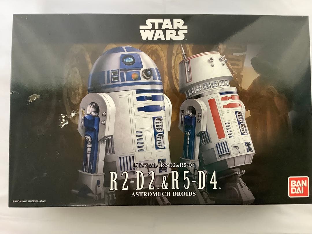 1/12 ドロイドセットC-3PO・BB-8・R2-D2・R5-D4 未開封