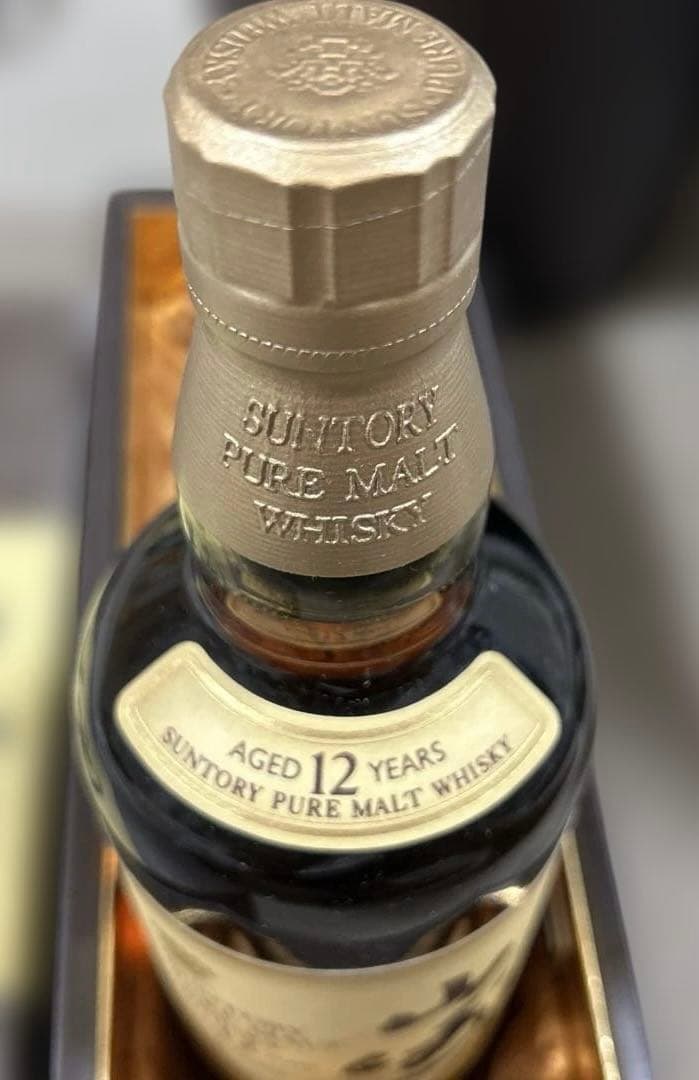 サントリー 山崎12年 旧ボトル 750ml 化粧箱ウイスキー 古酒