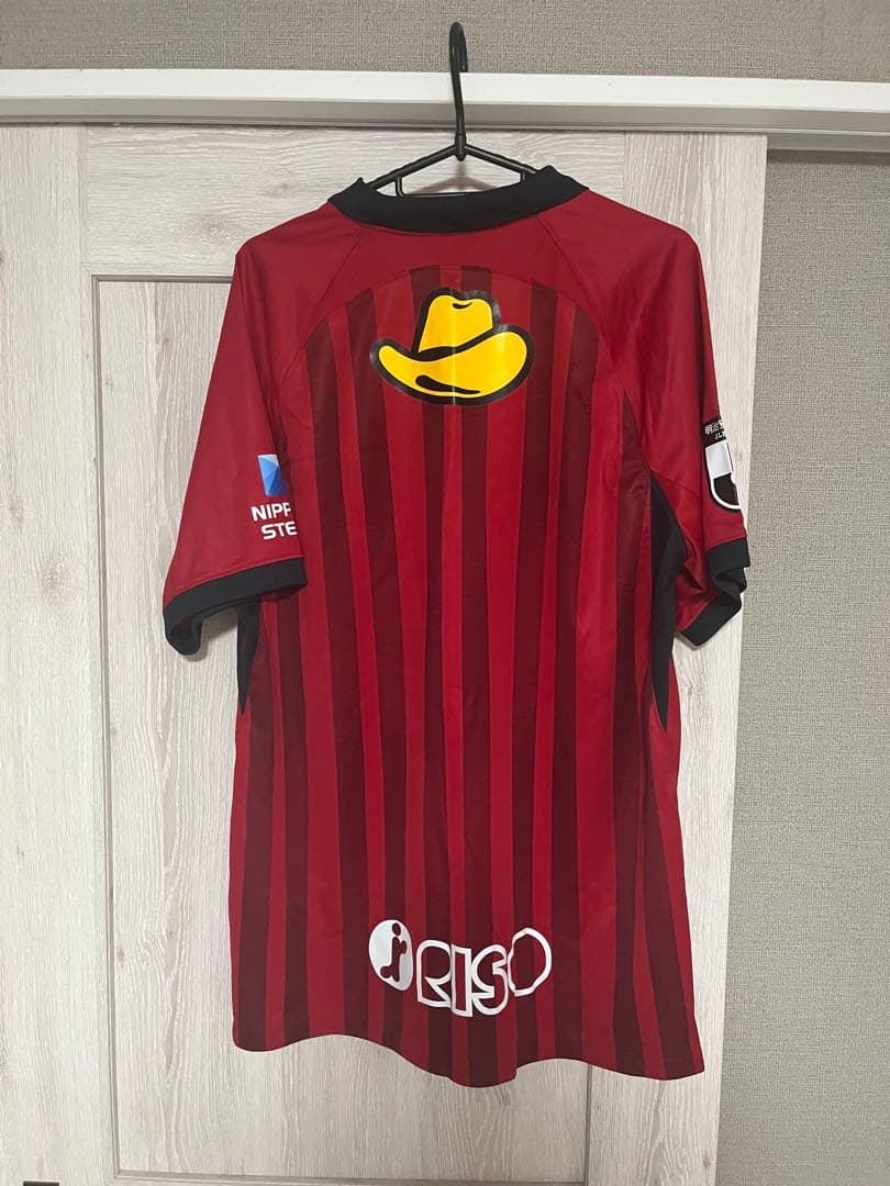 鹿島アントラーズ　タオル付き 2023 ユニフォーム　正規品　サイズXL