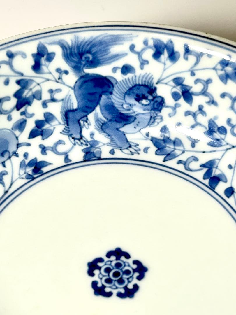 藍柿右衛門 藍柿 元禄期渦福 盛期伊万里 古伊万里 有田焼