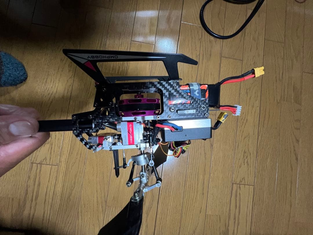 m2です、墜落はしましたけど全て変えました今日は、調整だけ８飛行して快調