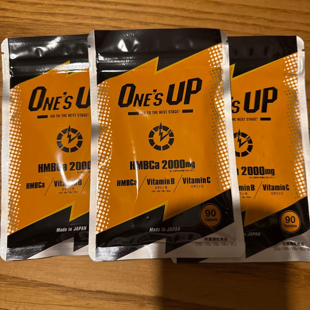 ONE'S UP CHEMISTRY 川畑要プロデュースサプリ 90粒3パック