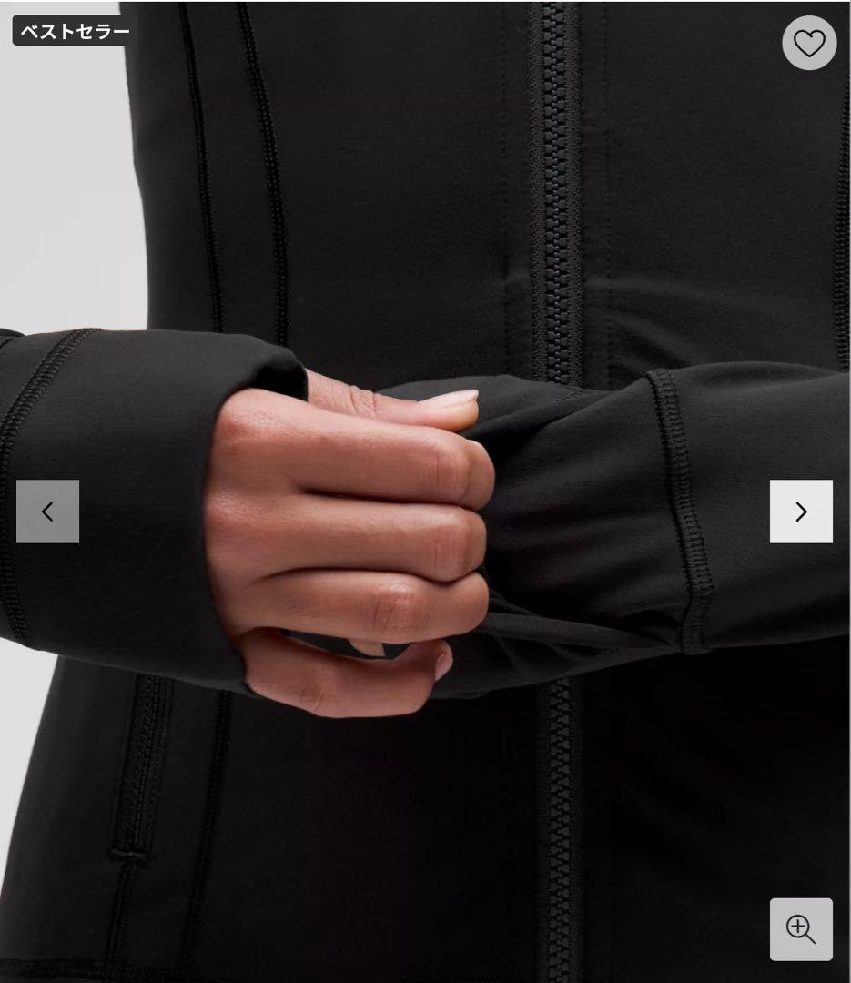 Lululemon defineジャケット サイズ4