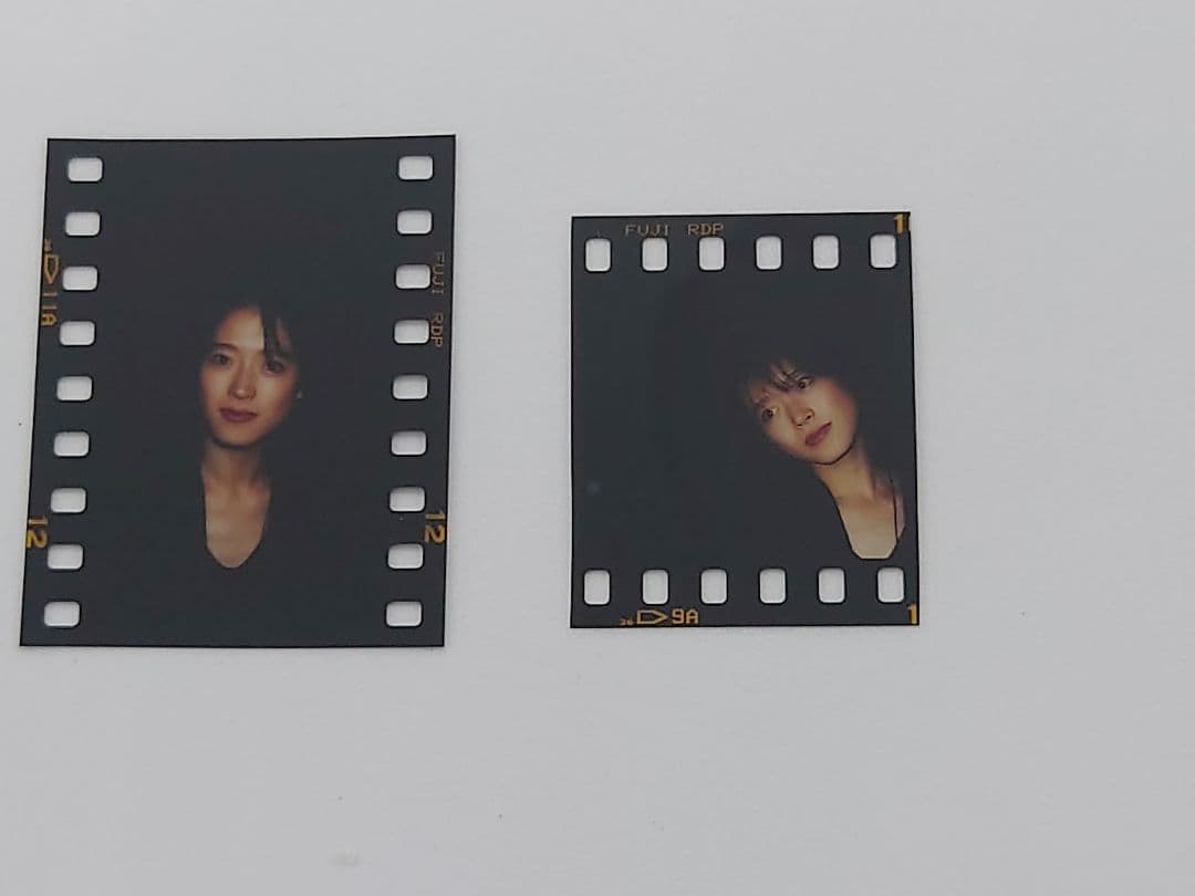 当時物 中森明菜 FIFTY OFF カラーリバーサルフイルム 2枚組