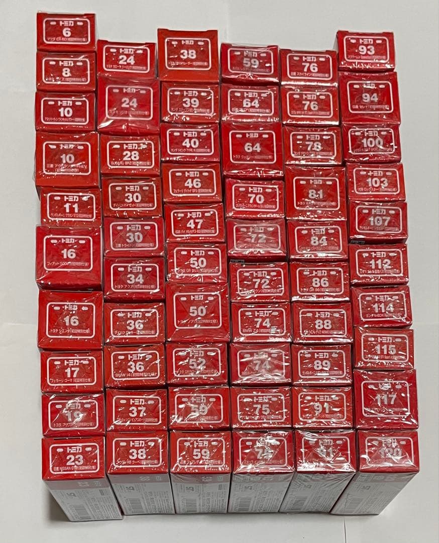 トミカ　初回特別仕様　60台　未開封シュリンク付