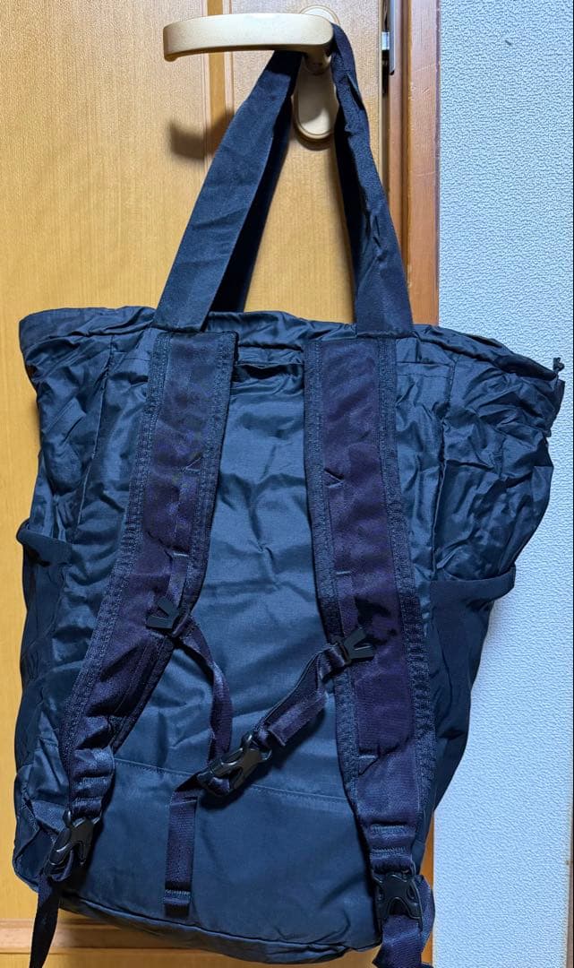 パタゴニア ウルトラライト トートパック 黒 美品 2WAY