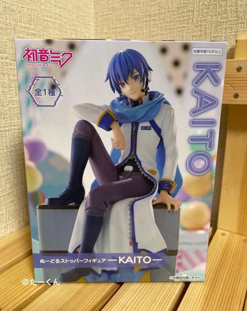 初音ミク カイト　ぬーどるストッパーフィギュア　KAITO ふわぷち
