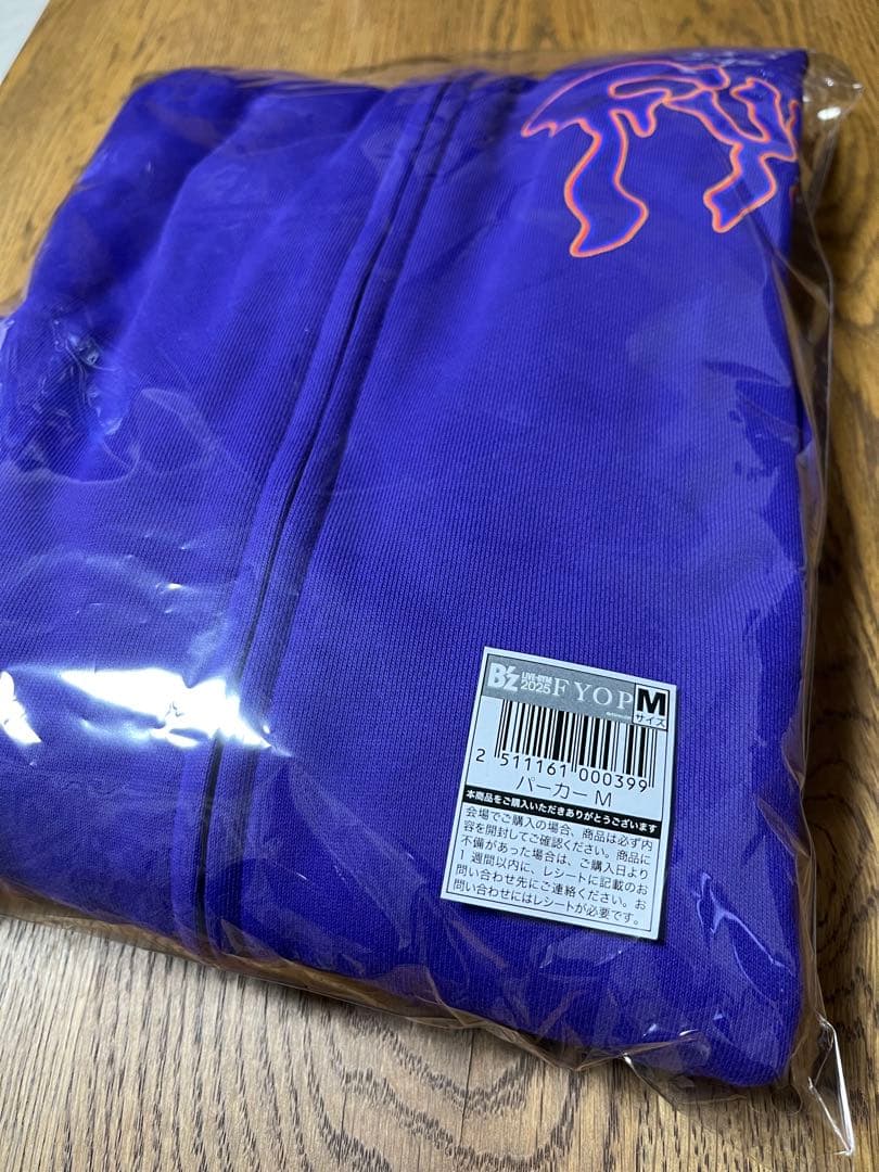 B'z FYOP パーカー M 新品同様 2025 LIVE GYM