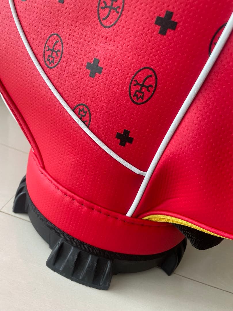 CASTELBAJAC ゴルフバッグ レッド　8.5型